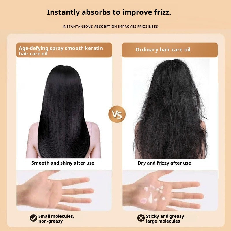 Compliant Keratin Styling Cream Improve Frizzy Hair